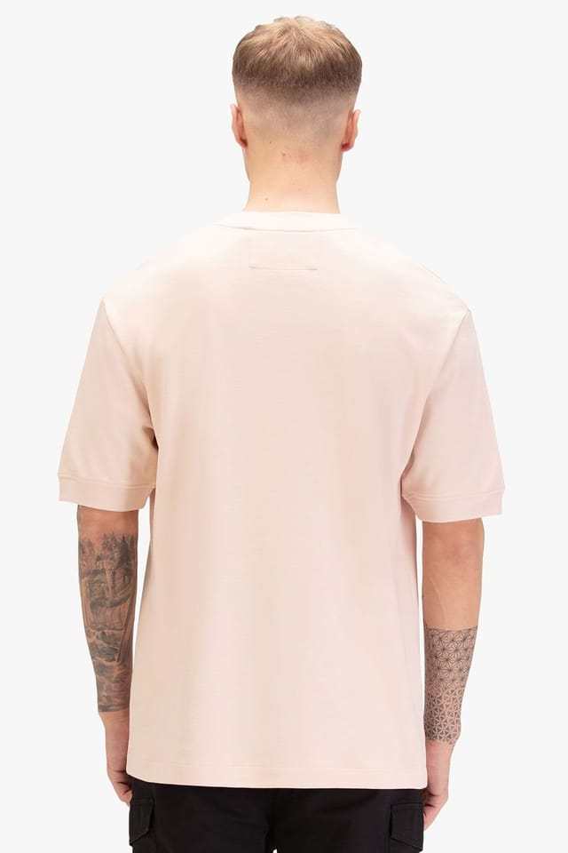 Luke 1977 Luke 1977 Men's Burly Oversized T-shirt in Light Pink - 2