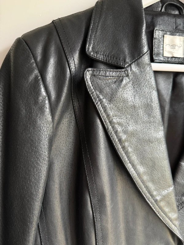 New Look Leather jacket size 14-16 - 1