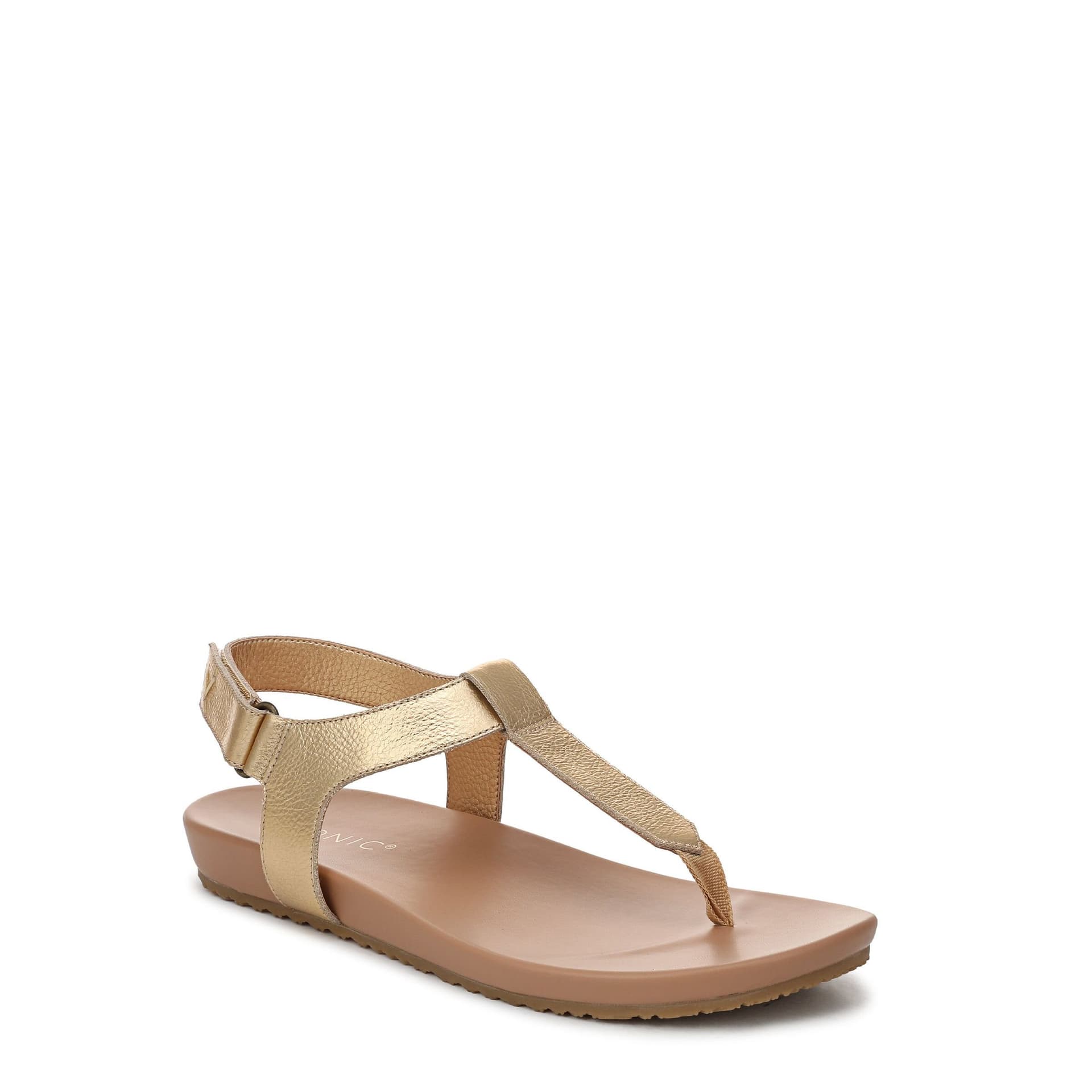Vionic Vionic Women's Palisades Sandals in Metallic Gold