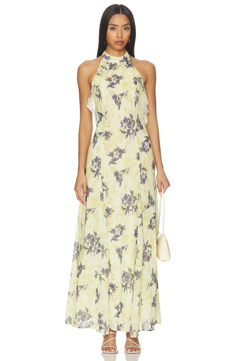 revolve Portia Open Back Maxi Dress - 1