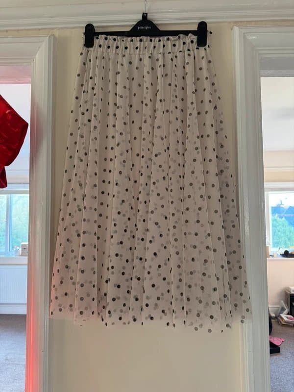 Stradivarius Stradivarius polka dot skirt