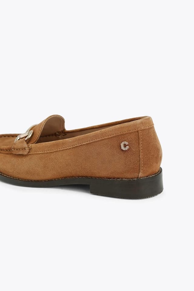 Carvela Carvela Women's 'Snap' Leather Flats in Brown - 3