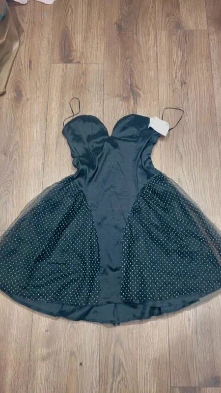 Bershka berska black dress