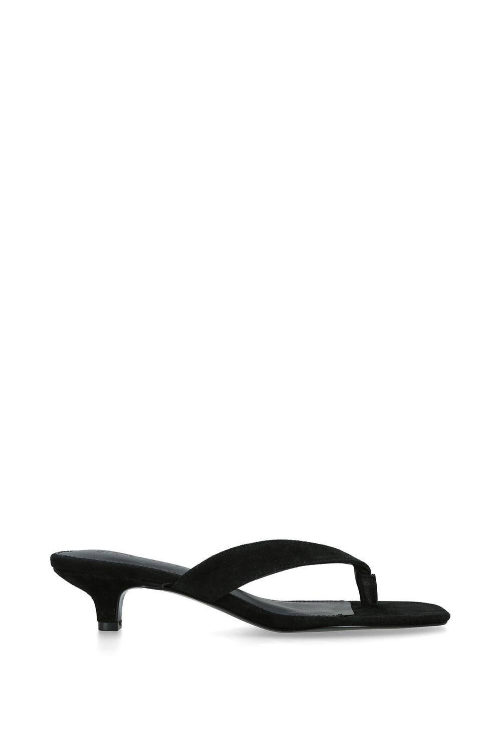 Steve Madden STEVE MADDEN Women's 'Tracie' Suede Sandals in Black - 4