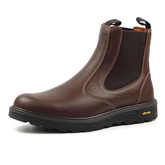 GriSport Grisport Men's Crieff Grain Leather Walking Boots in Brown - 3