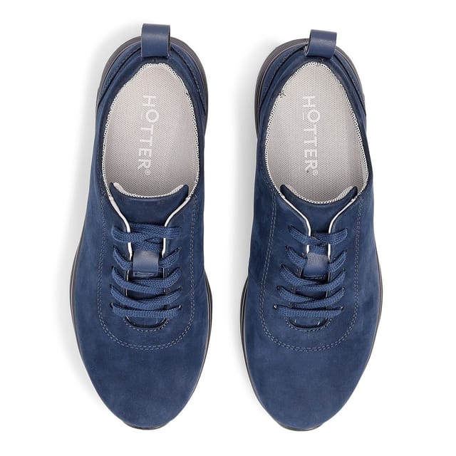 Hotter Hotter Women's Wide Fit 'Cosmos' Trainers in Navy - 3