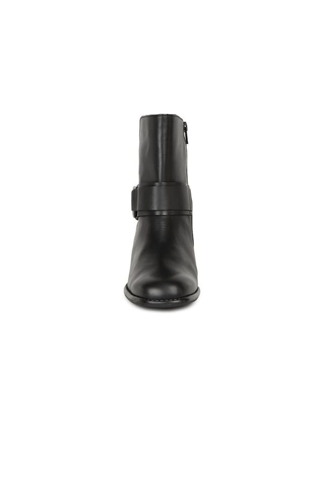Gabor Gabor Women's 'Easel' Low Heeled Ankle Boots in Black - 3