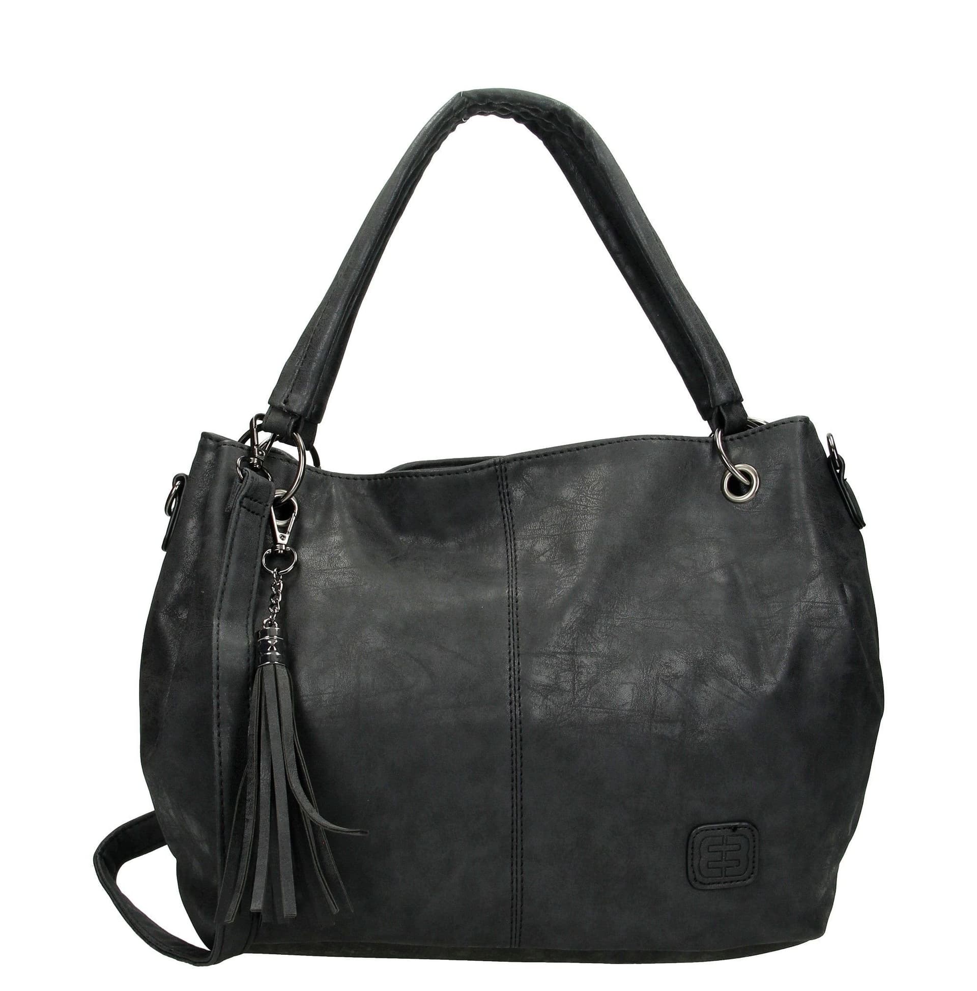 Enrico Benetti Enrico Benetti Women's Toulouse Vegan Leather Handbag in Black
