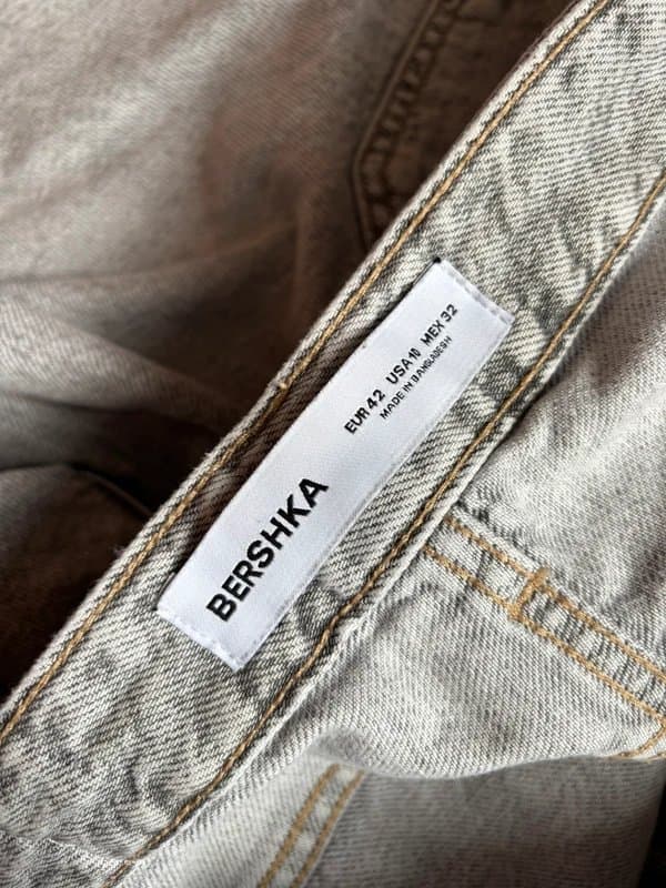 Bershka Bershka grey baggy jeans