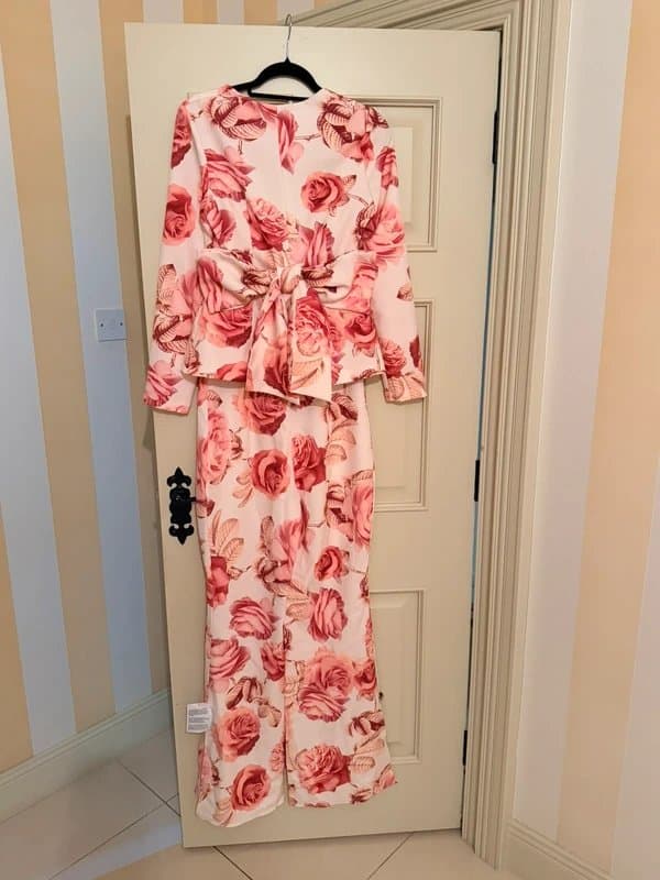 ASOS ASOS Luxe floral trouser suit