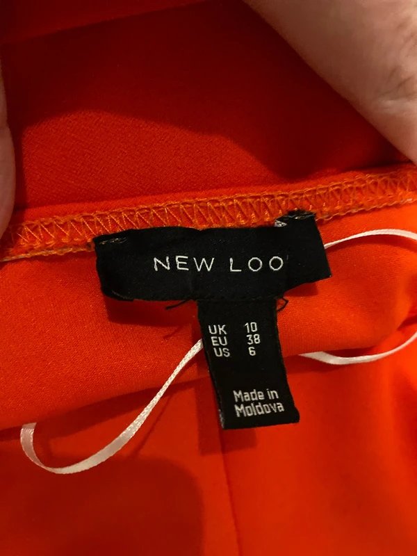 New Look New Look wide leg halter neck jumpsuit size 10 - 1