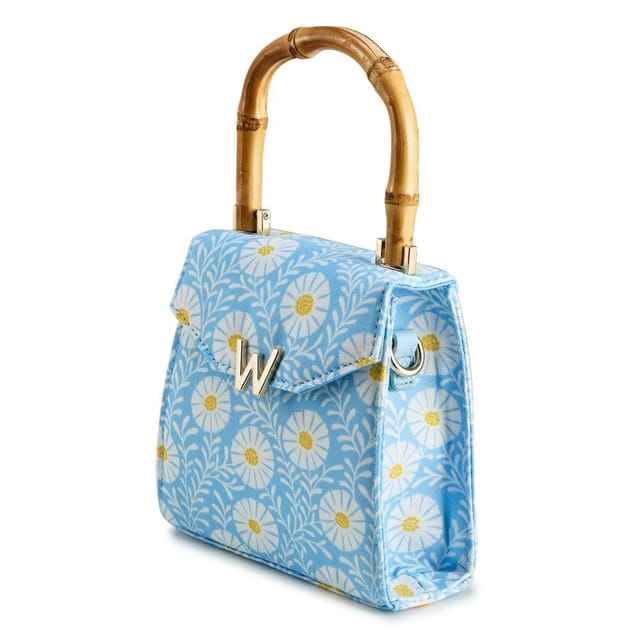 Wolf WOLF Women's Evie Small Bag in Baby Blue - 2