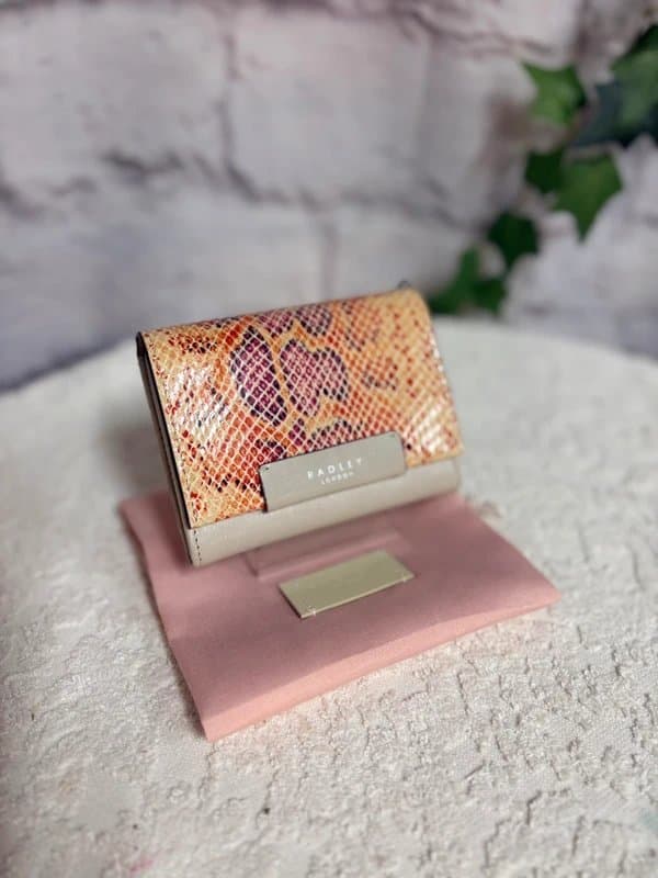 Radley Radley BNWOT “Arlington Court” Leather Snake Embossed Purse - RRP £65