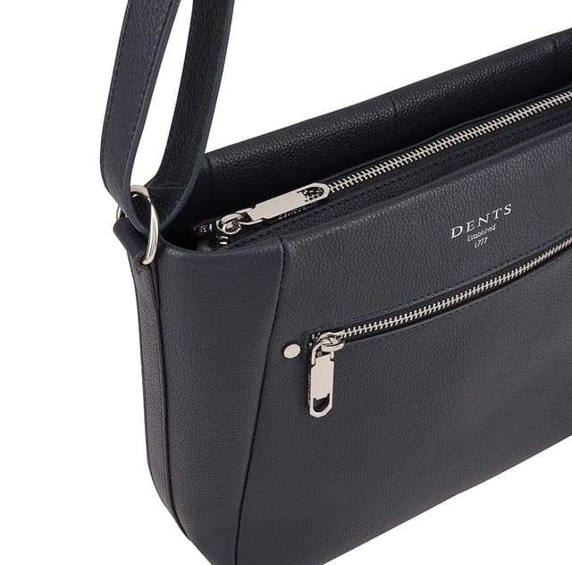 Dents Dents Women's Chester Leather Handbag in Blue - 3