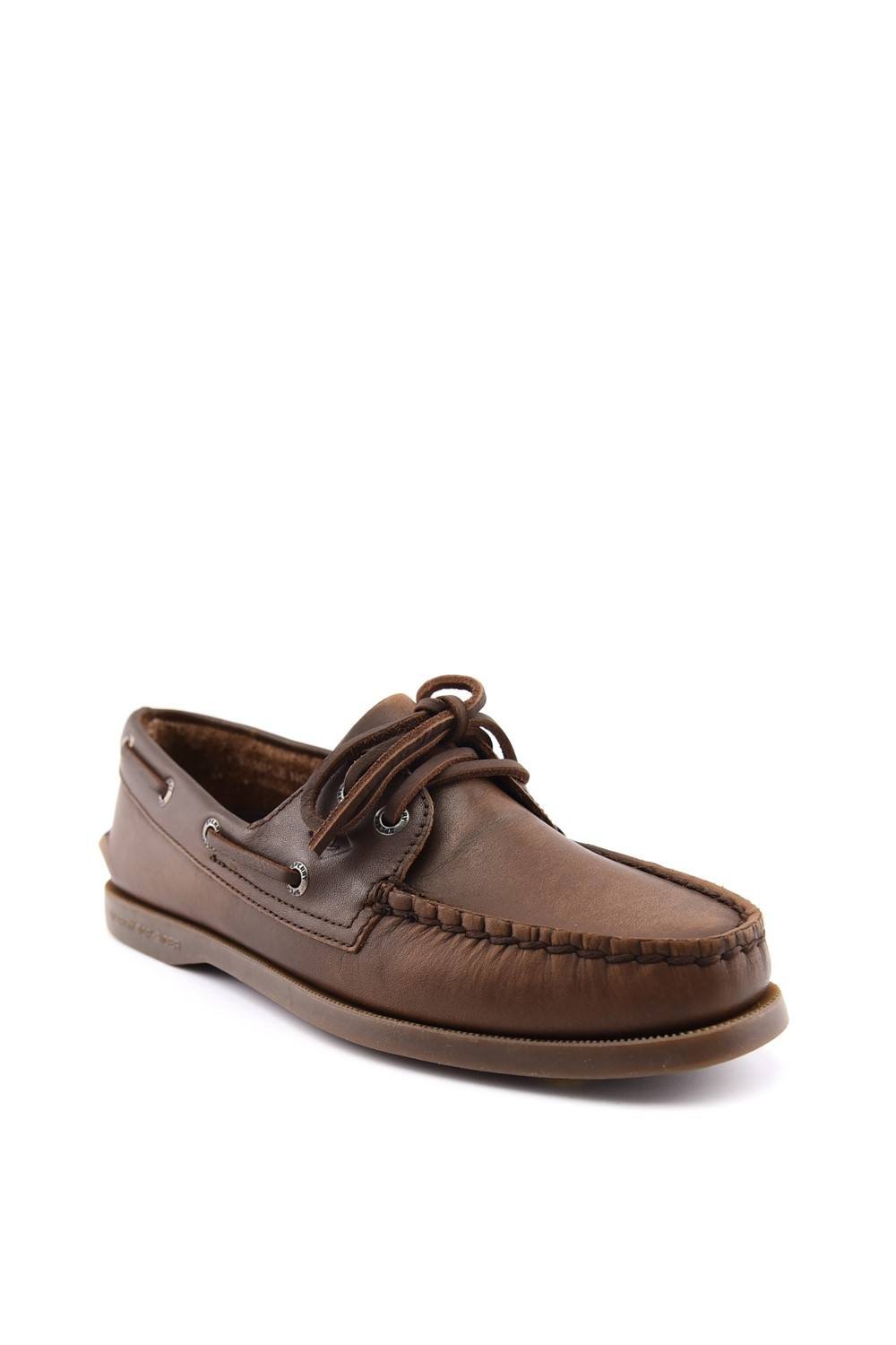 Sperry Sperry Women's Authentic 2 Eye Boat Shoe in Brown - 3