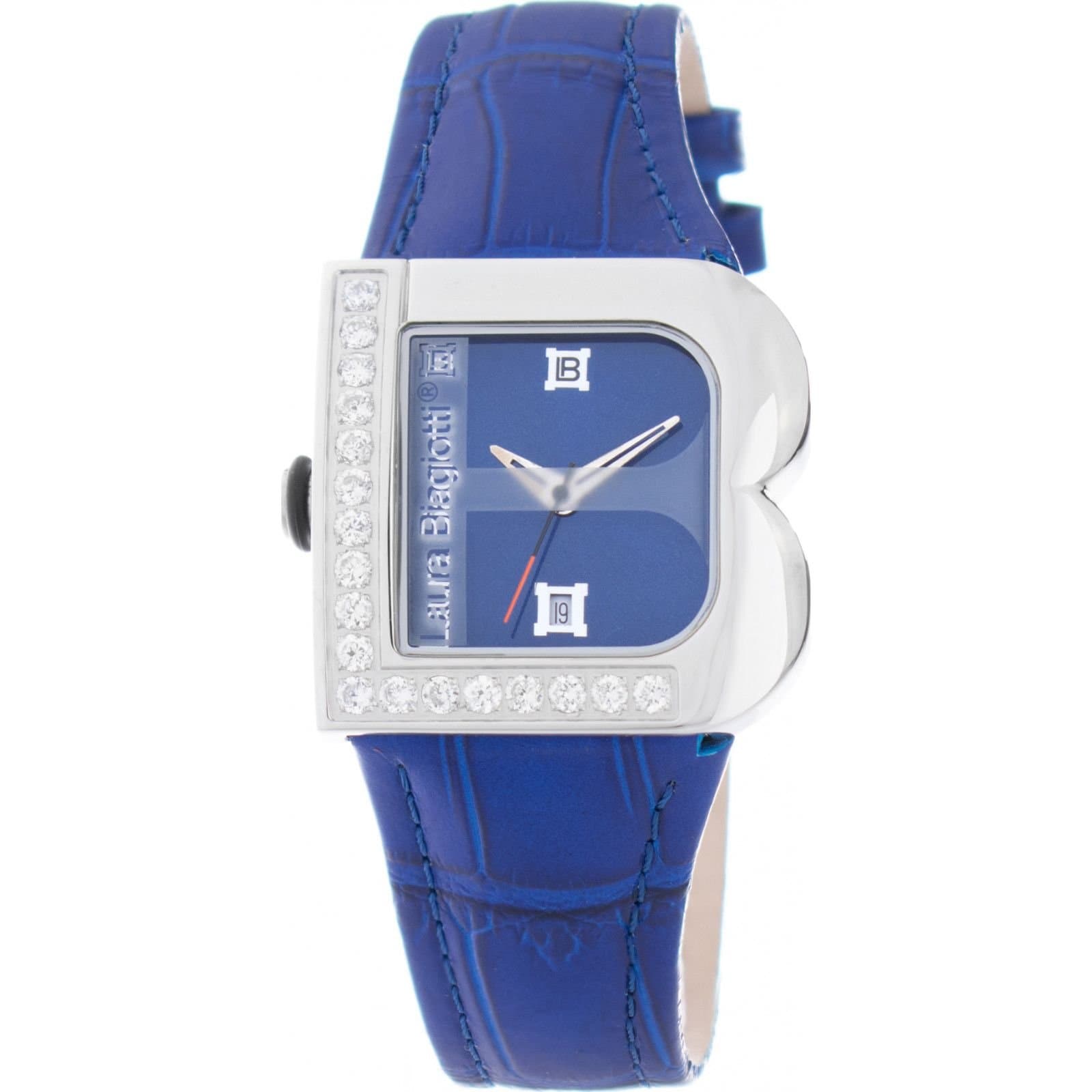 Laura Biagiotti Laura Biagiotti Women's LB0001L-02Z 33mm Quartz Watch in Blue