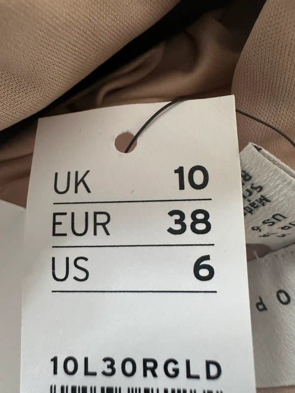 Topshop Midi sequin fully lined stretch dress