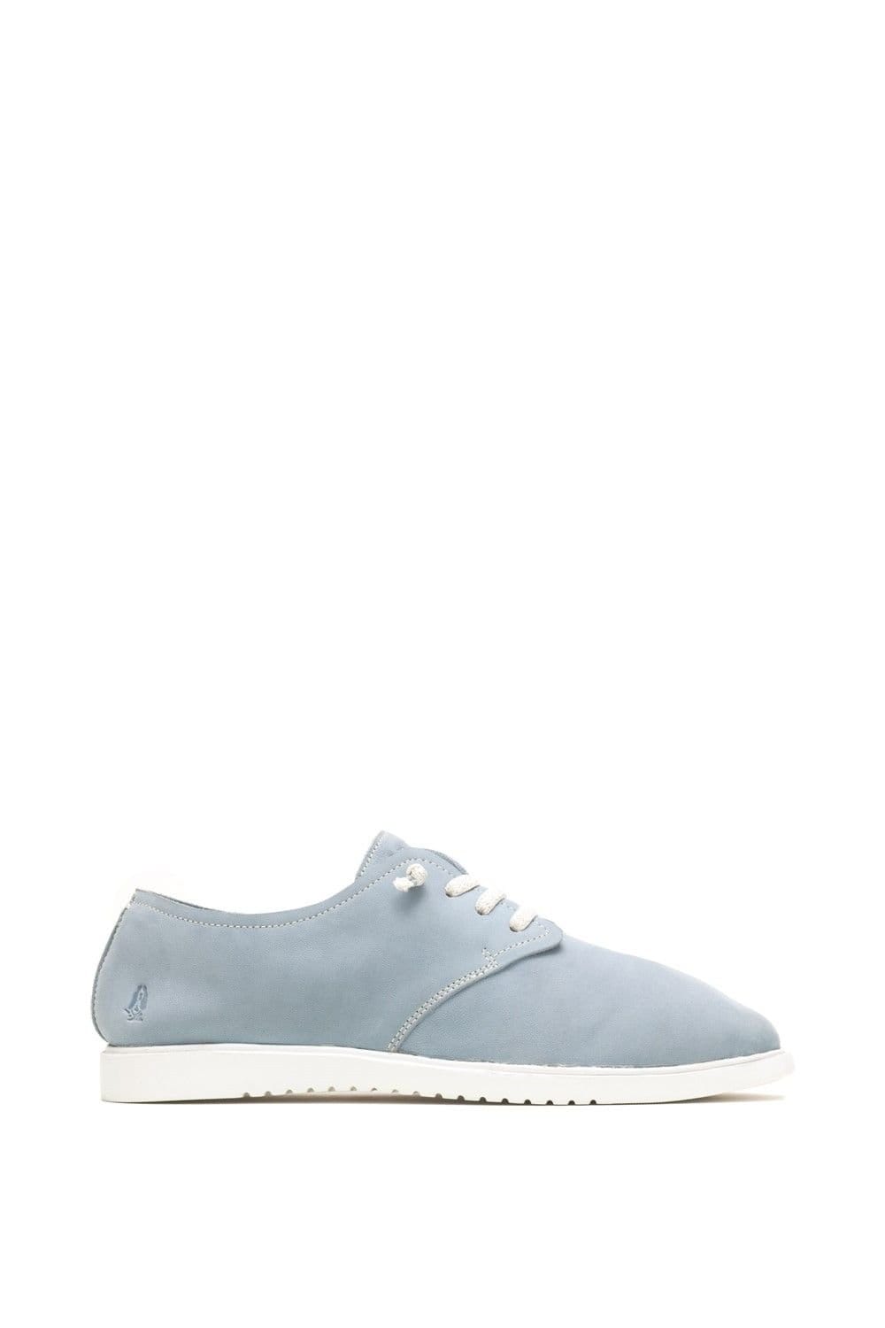 Hush Puppies Hush Puppies Women's 'Everyday' Smooth Leather Lace Shoes in Blue - 4