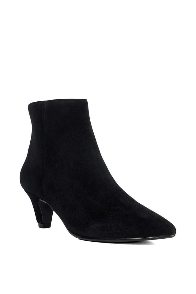 Dune London Dune London Women's 'Omira' Suede Ankle Boots in Black - 2