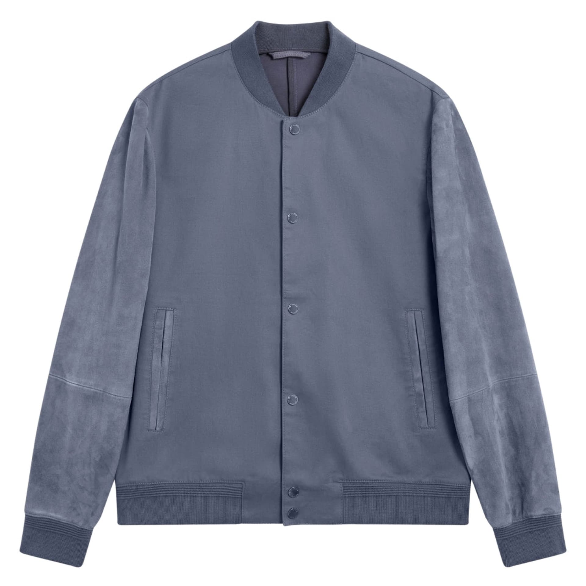 Ted Baker Ted Baker Men's Liams Bomber Jacket in Mid Grey