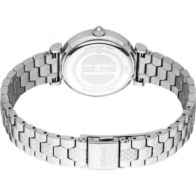 Just Cavalli Just Cavalli Women's JC1L273M0045 Varenna 30mm Quartz Watch in Silver - 2