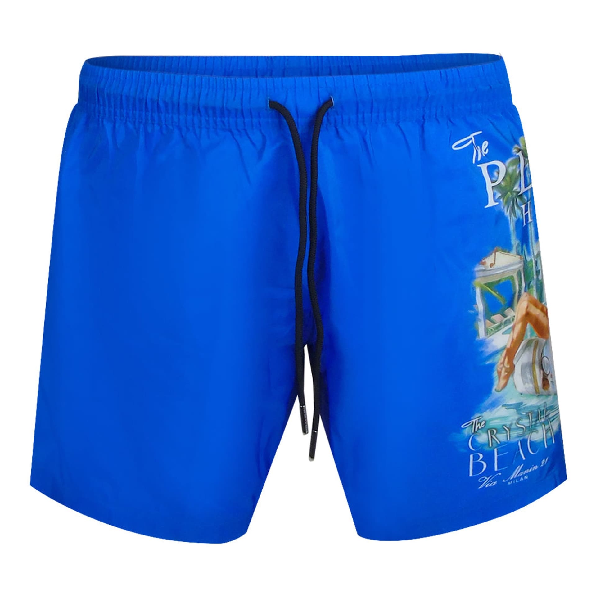 Philipp Plein Philipp Plein Men's Board Shorts in Blue