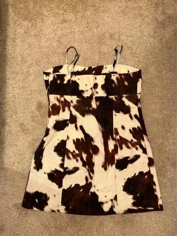 ASOS Design ASOS Design cow print mini dress