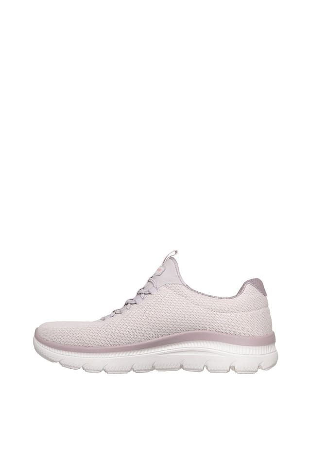 Skechers Skechers Women's SUMMITS PLUS Mesh Double Bungee Slip-On W/Memory Foam Light Mauve - 3