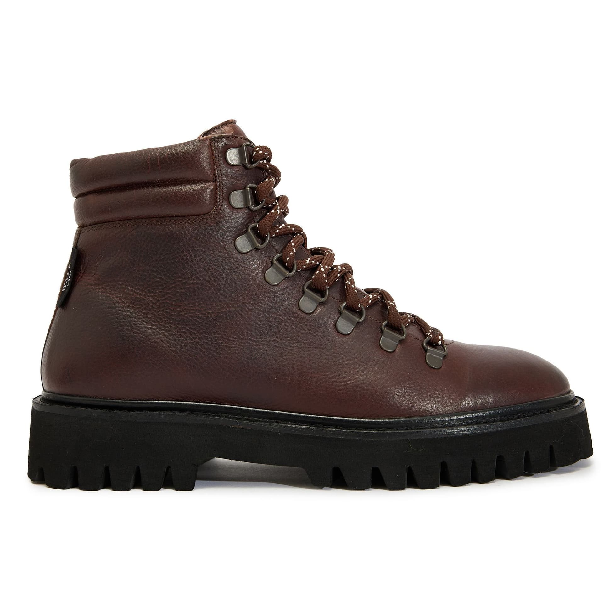 WALK LONDON Walk London Men's Hopper Hiking Boots in Brown