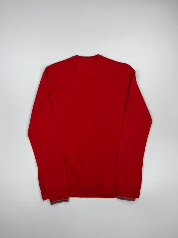 Calvin Klein Calvin Klein Knitted Jumper Mens Small Red Sweater