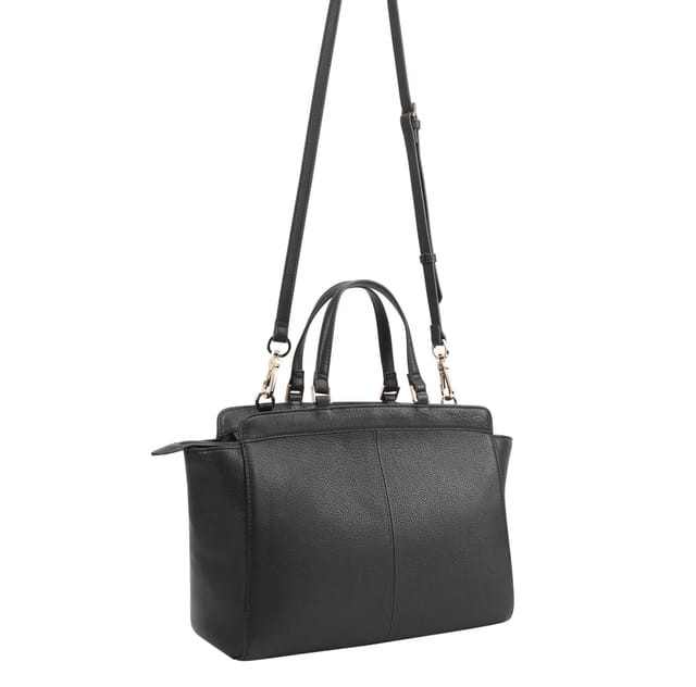 Paul Costelloe Paul Costelloe Women's Calla Leather Multi Way Bag in Black - 2