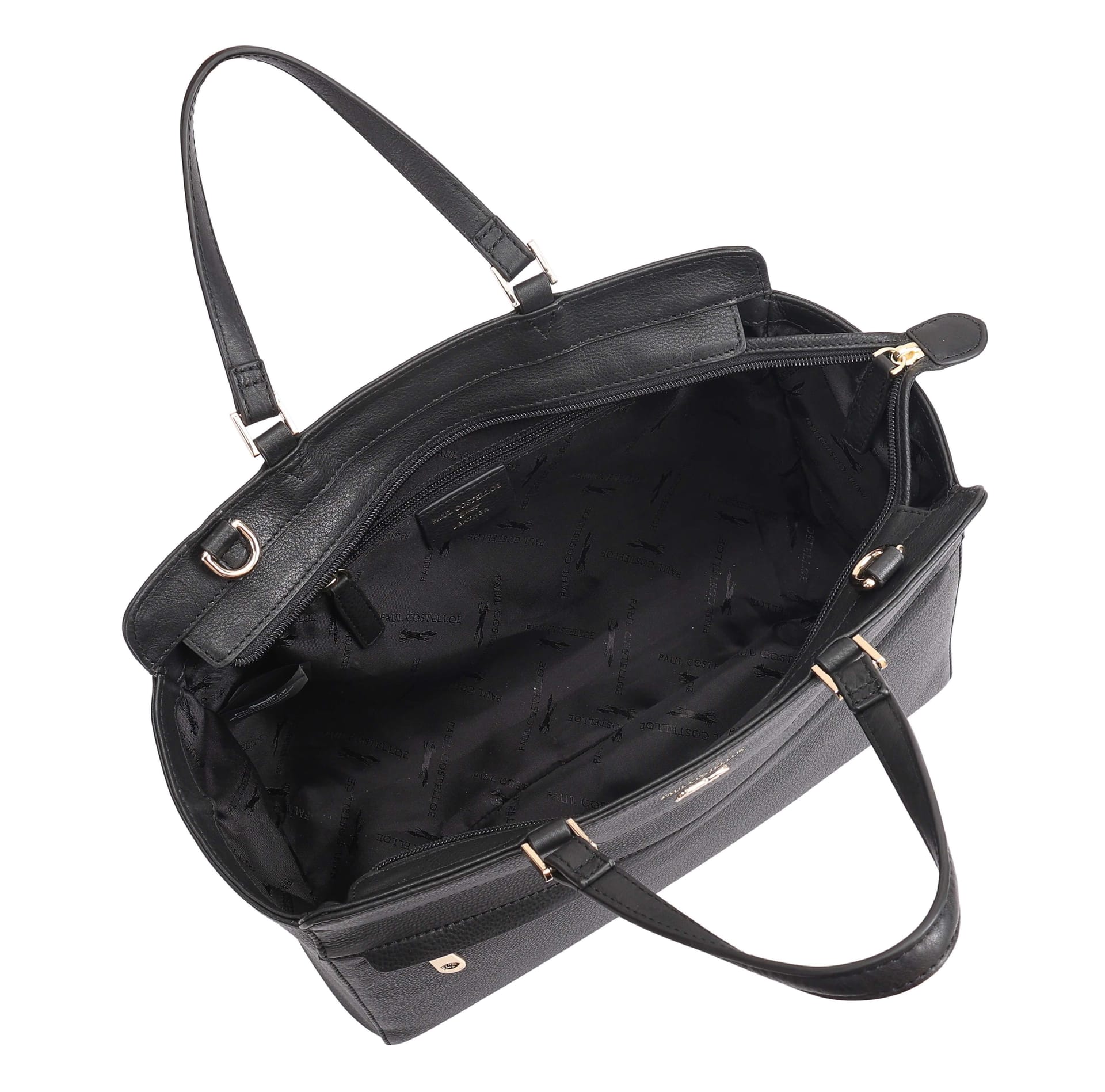 Paul Costelloe Paul Costelloe Women's Calla Leather Multi Way Bag in Black - 4