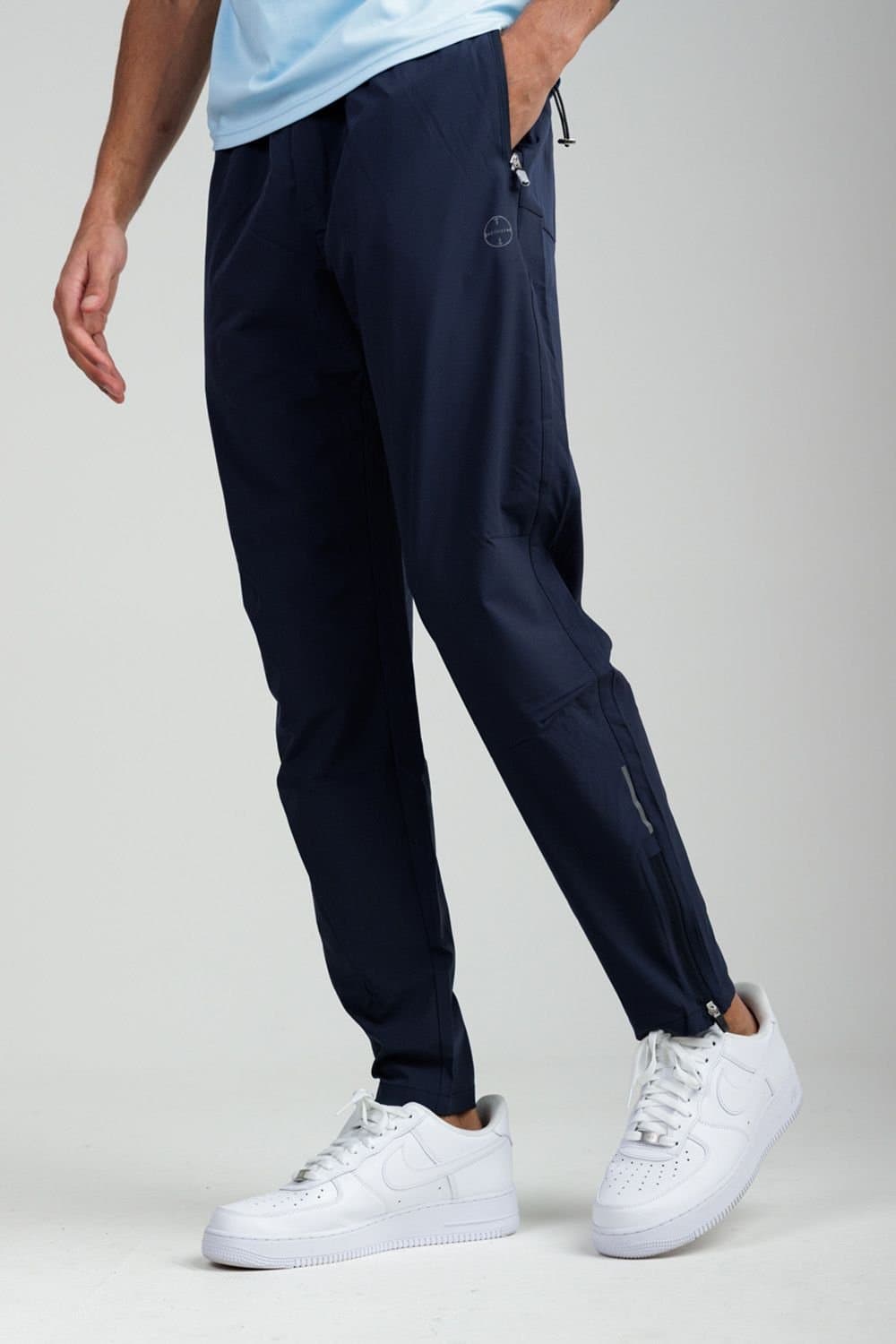 Foray Foray Navy Lightweight Technical Stretch Joggers