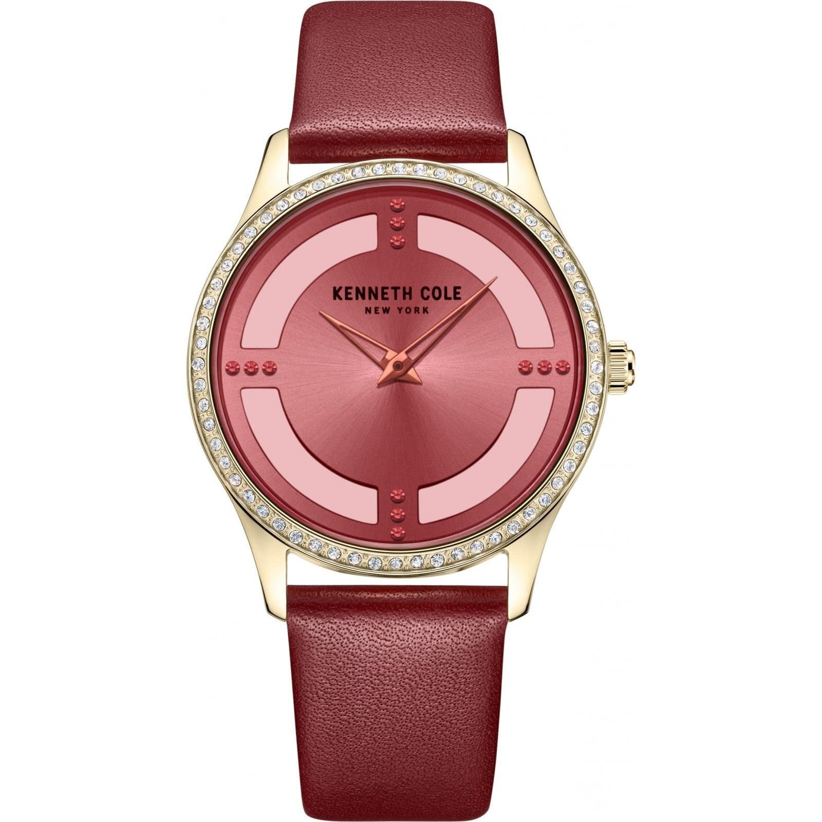 Kenneth Cole Kenneth Cole Women's KCWLA2223304 Classic 34mm Quartz Watch in Red