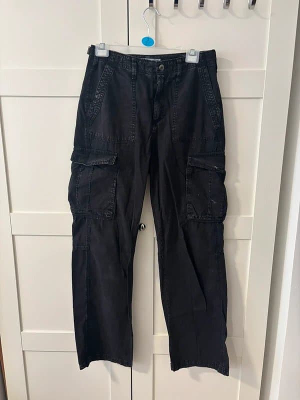 Bershka High rise cargo pants