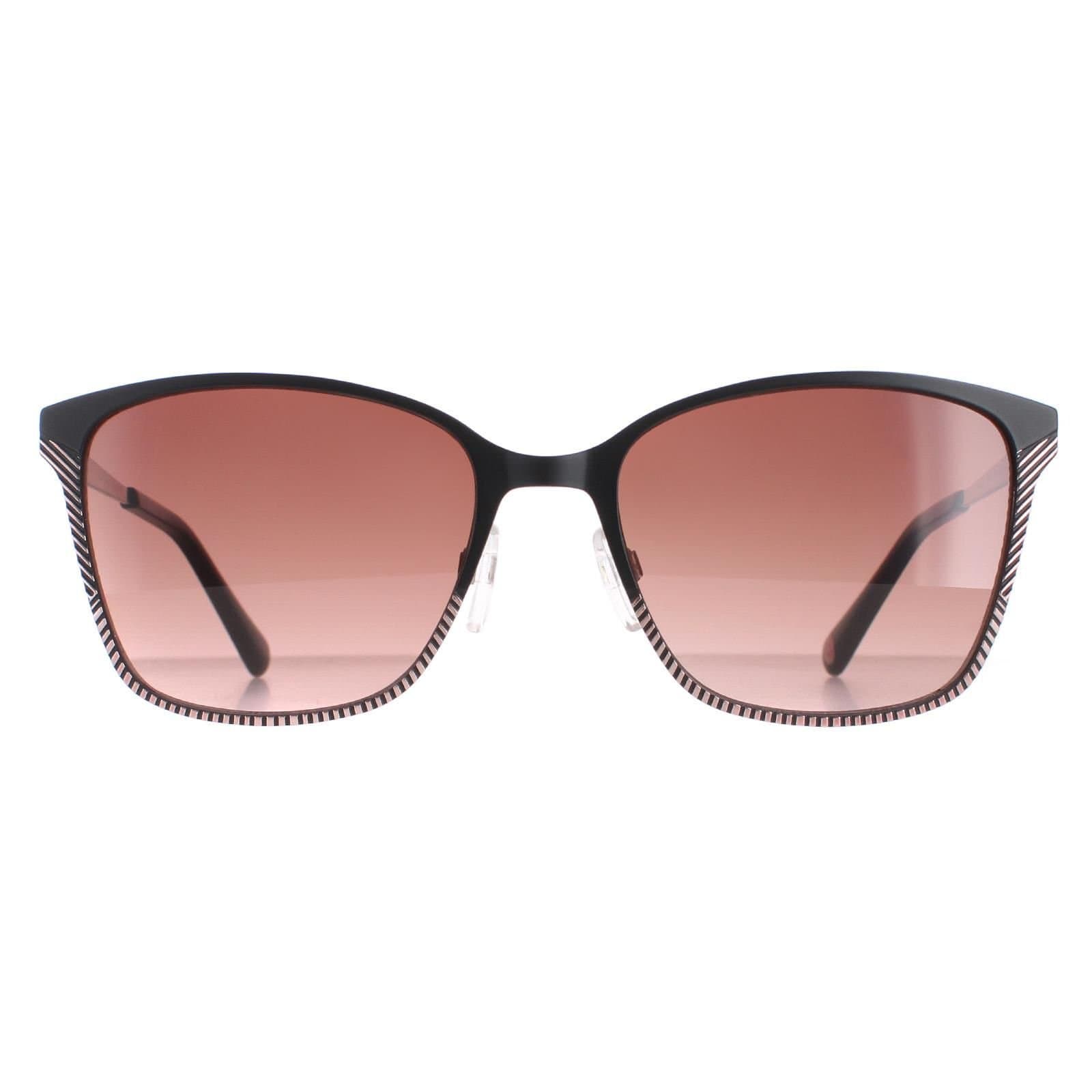 Ted Baker Ted Baker Women's Square Black Brown Gradient TB1563 Cerise