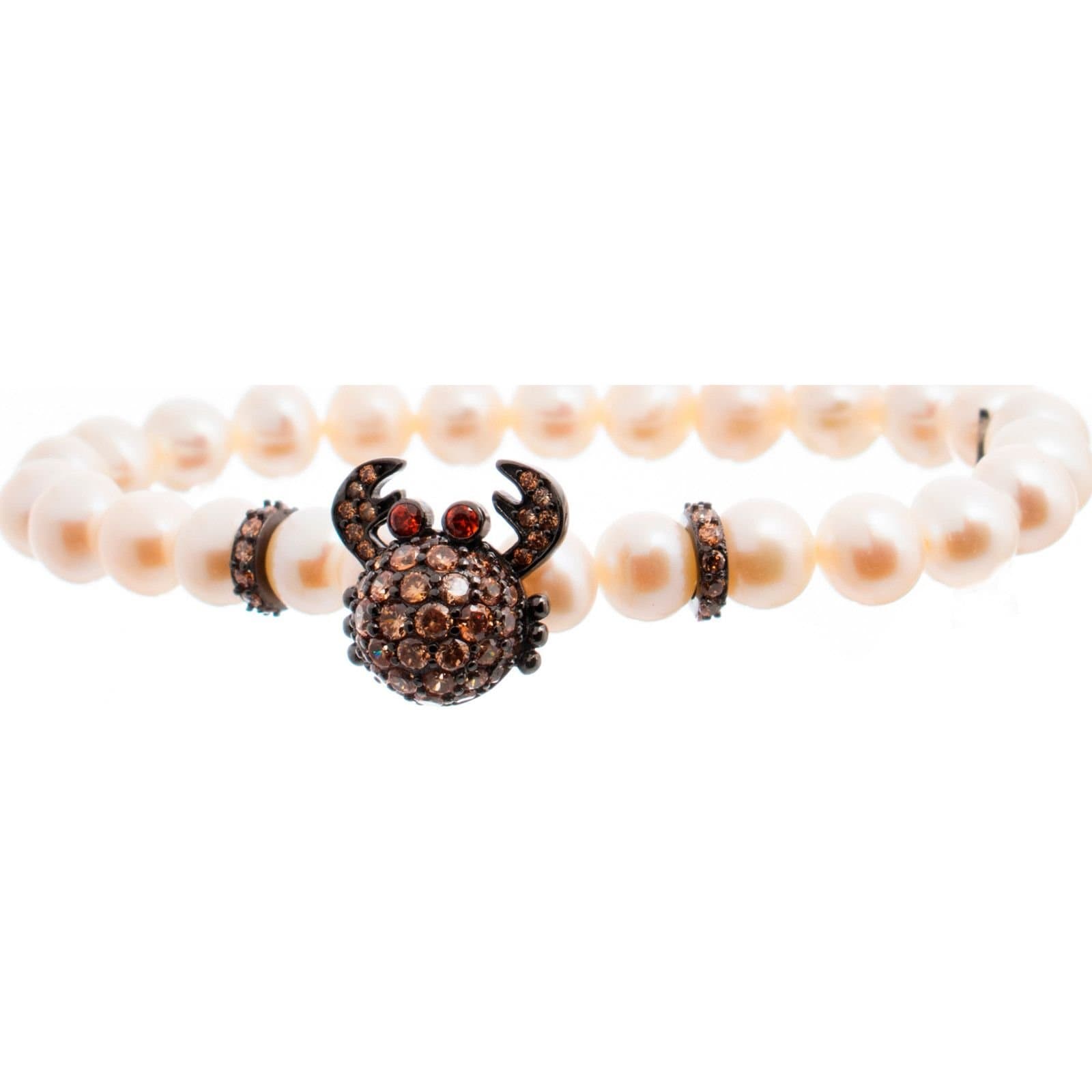 Lancaster Lancaster Women's JLA-BR-CRAB-4-WH Bracelet in Pink