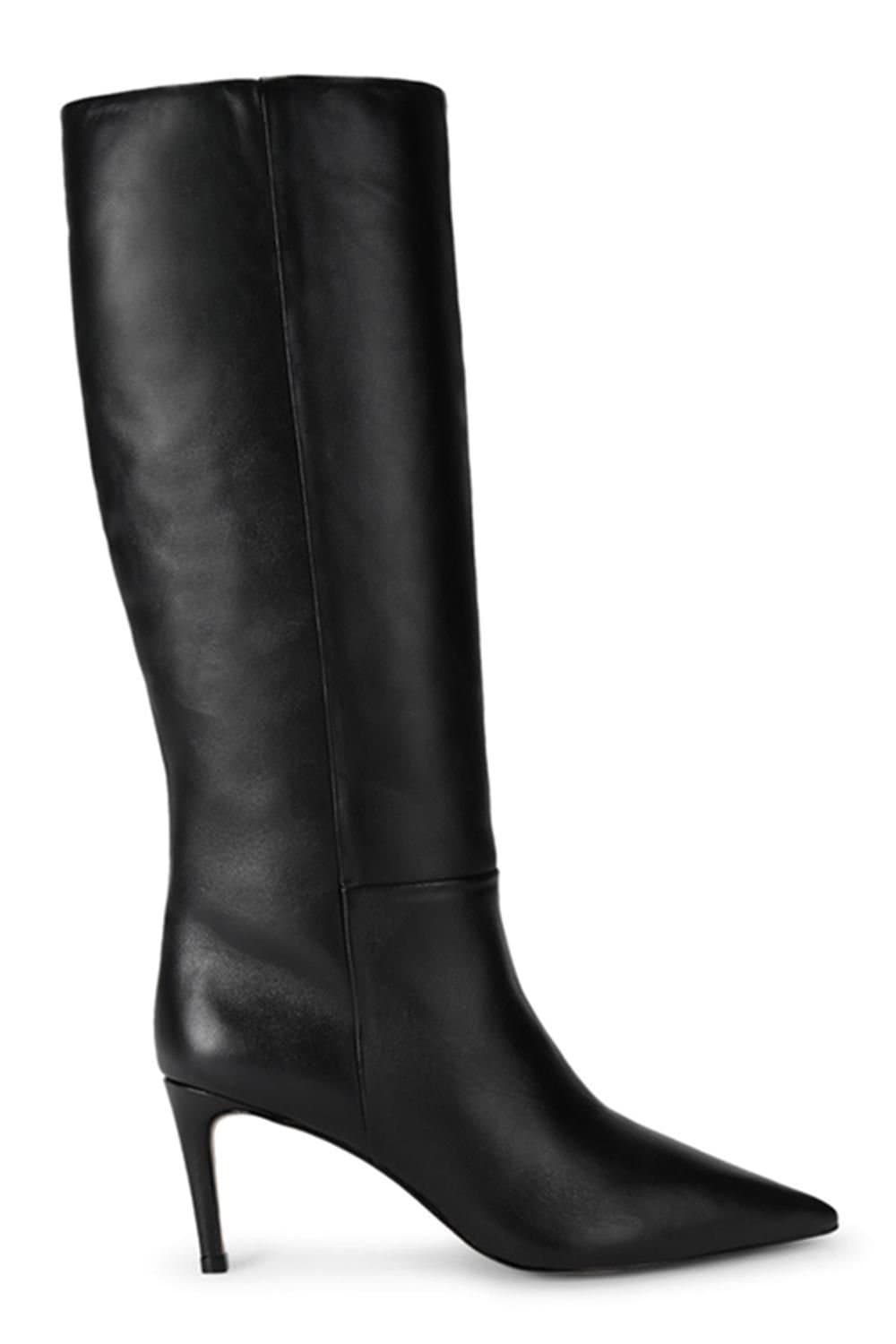 KG Kurt Geiger KG Kurt Geiger Women's 'Strict High Boot' Leather Boots in Black