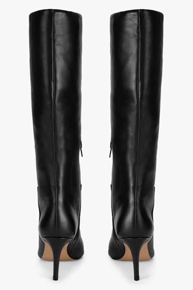 KG Kurt Geiger KG Kurt Geiger Women's 'Strict High Boot' Leather Boots in Black - 3