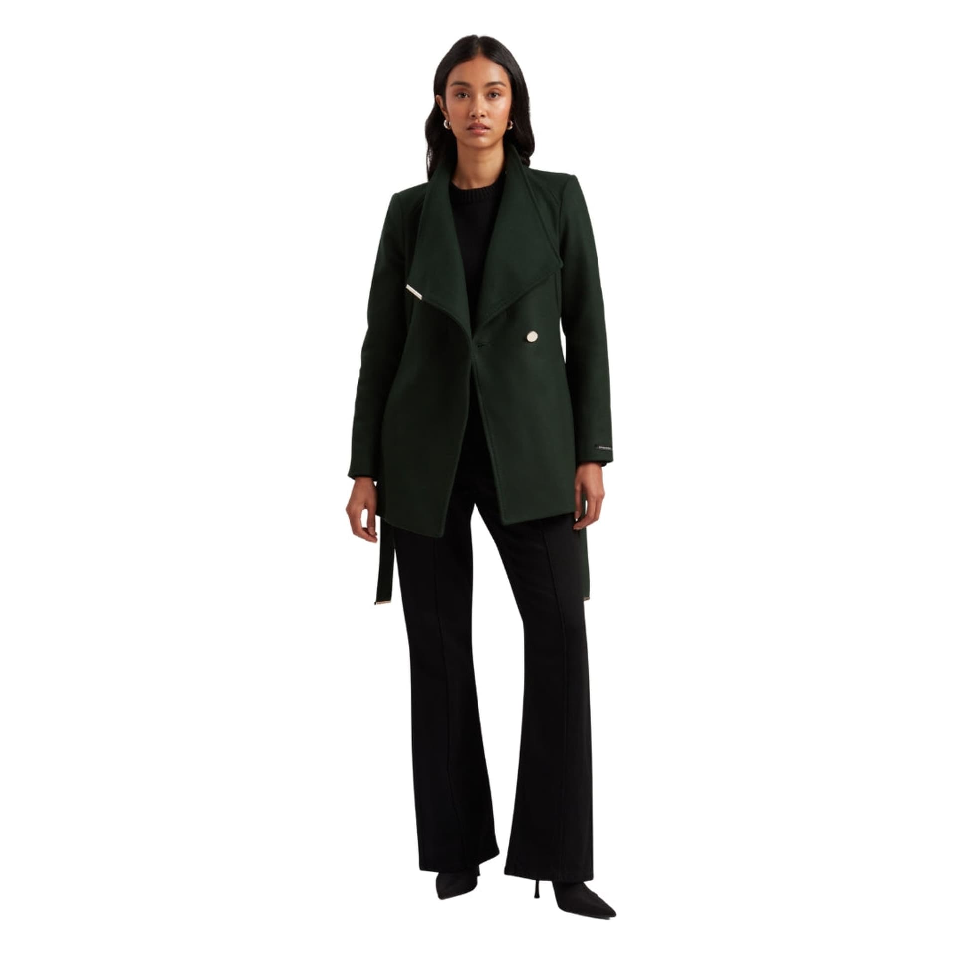Ted Baker Ted Baker Women's Ross Long Sleeve Jacket in Dark Green