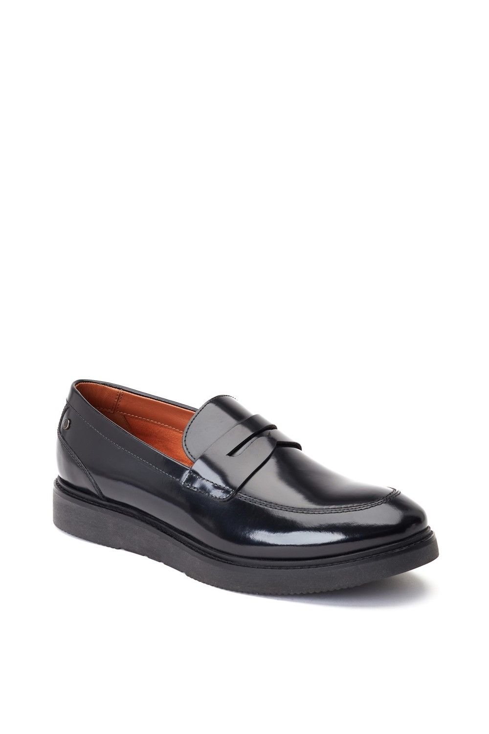 Base London Base London Men's Sid Penny Loafer in Black - 3