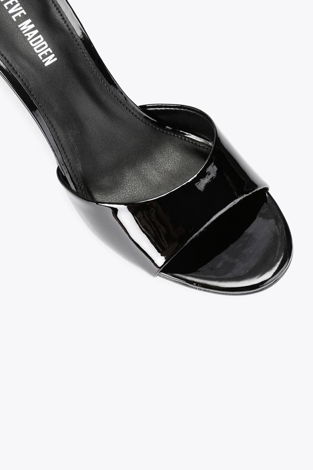 Steve Madden STEVE MADDEN Women's 'Kendrix Black' Leather Patent Heels in Black - 4