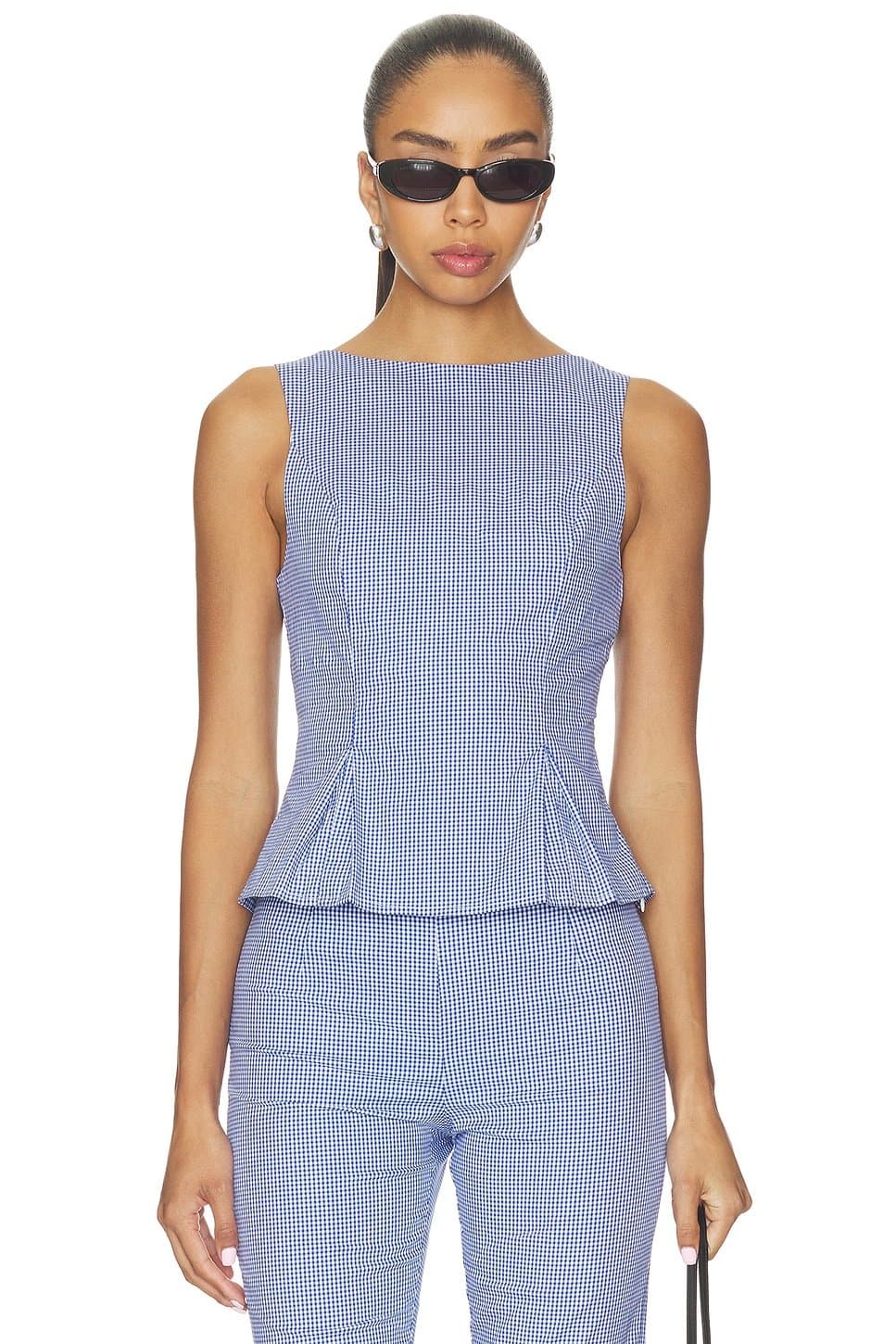 revolve Drea Peplum Top