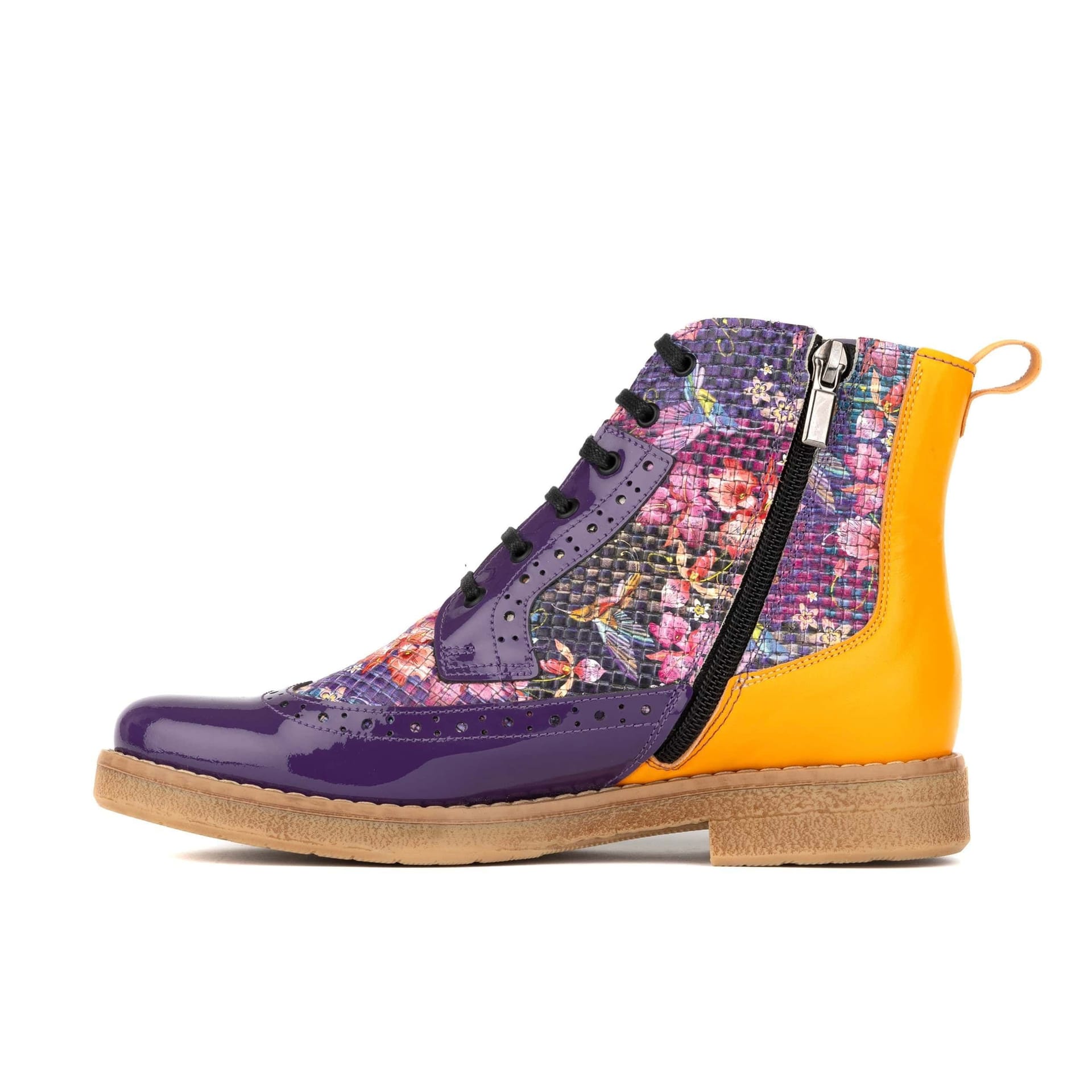 Embassy London Embassy London Women's Hatter - Purple & Hummingbird - 4
