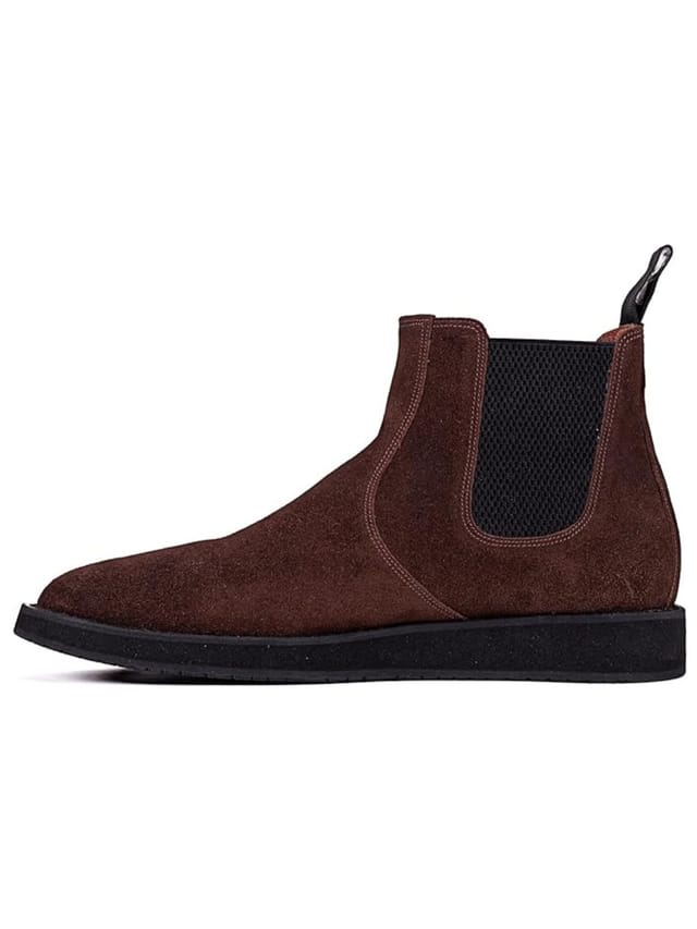 QUIVE London QUIVE London Men's Perth Handmade Leather Chelsea Boots in Brown - 3