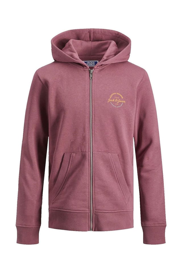 jack & jones Jack & Jones Men's Junior 2 Pcs Sweat Zip Hoodie Set Navy/Pink Blazer in Navy - 3