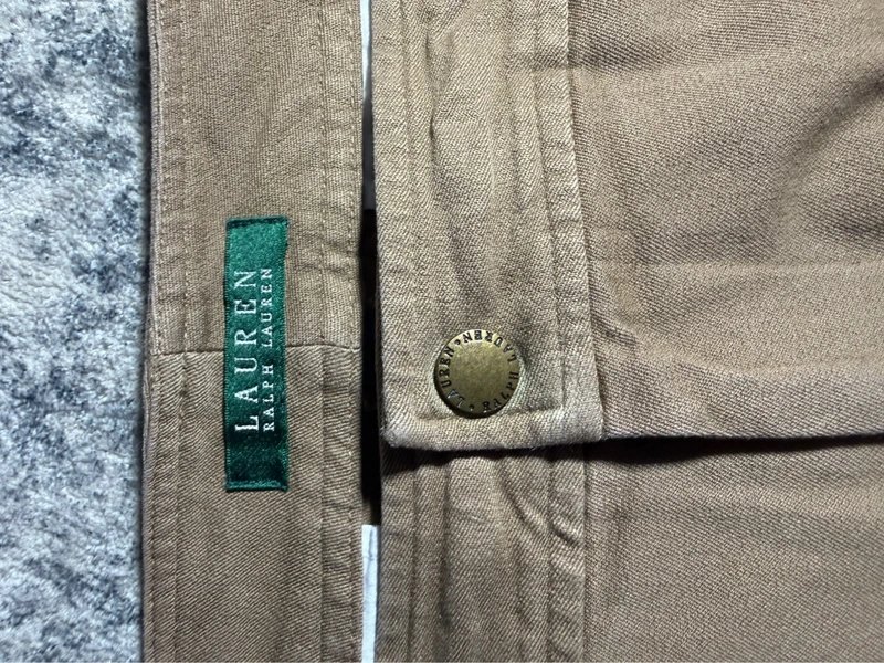 Ralph Lauren Lauren Ralph Lauren Women’s Tan Pants – Size 12 - 1