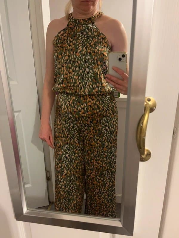 Never Fully Dressed Animal print Jumpsuit