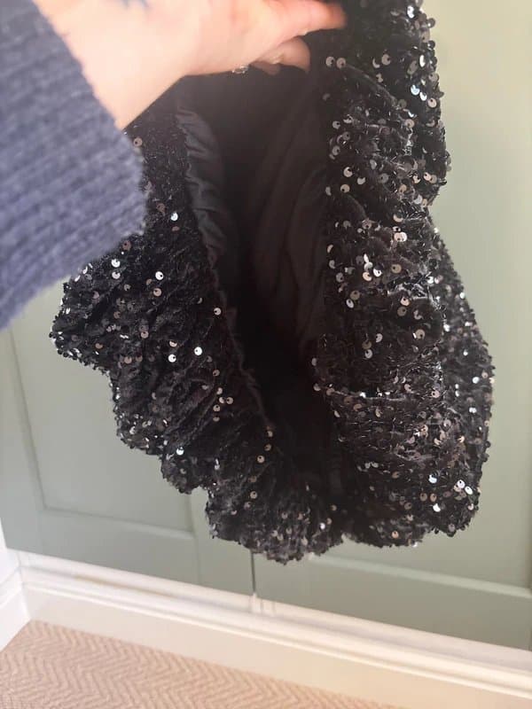 ASOS ASOS Luxe sequin mini skirt Size 8