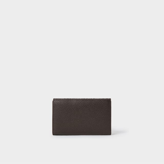 OSPREY LONDON OSPREY LONDON Women's The Kellie Leather Matinee Purse in Chocolate - 3